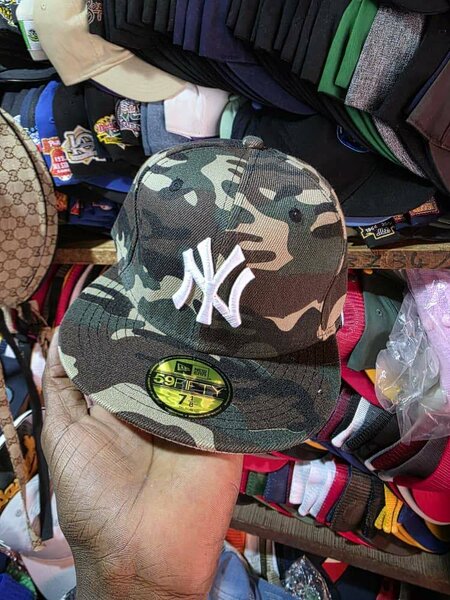 Casquette camouflage NY