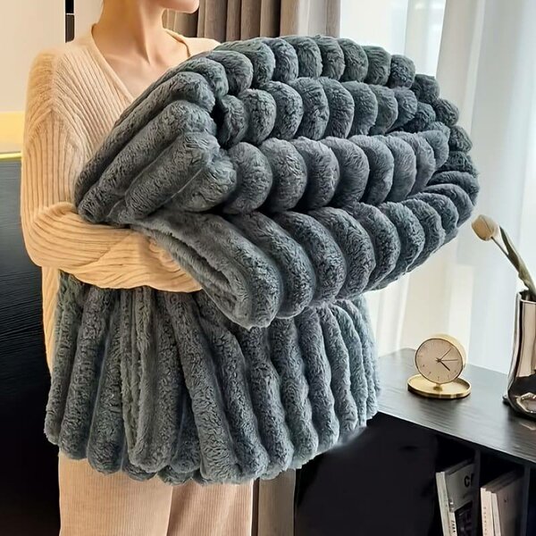 Couverture en peluche douce