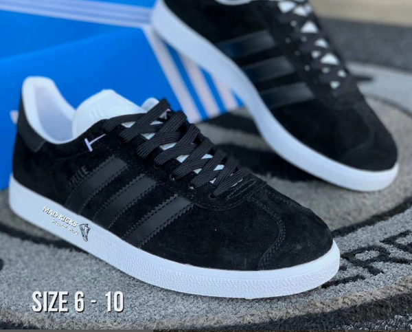 Black Adidas sneakers