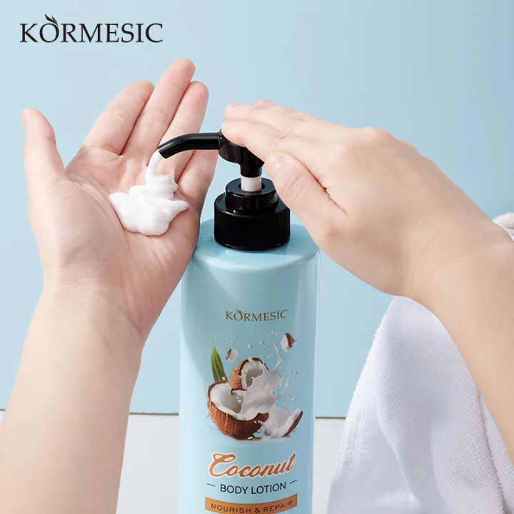 Lait hydratant au coco