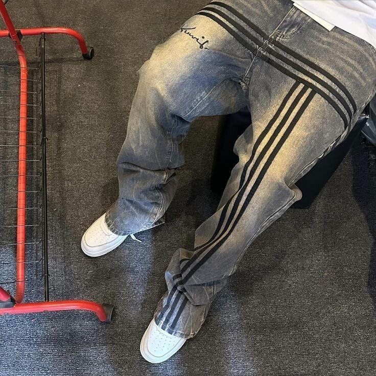 Jeans tendance unisexe