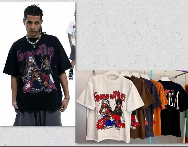 T-shirt graphique unisexe