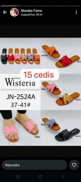 Sandales plates élégantes