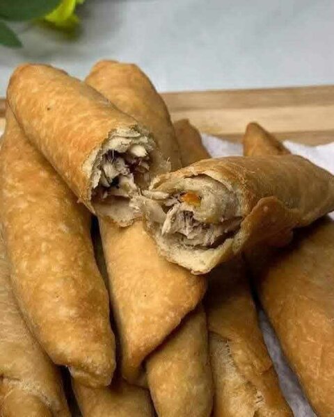 Nigerian fish roll. 2 pieces
