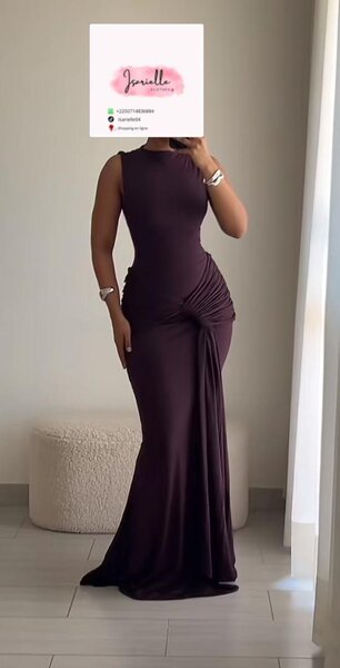 Robe élégante longue soirée