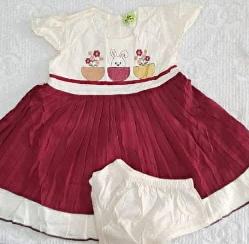 Robe bébé avec culotte