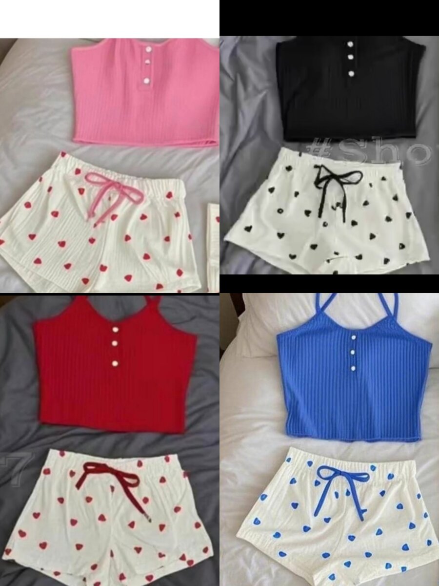 Ensemble Pyjama Femme Été