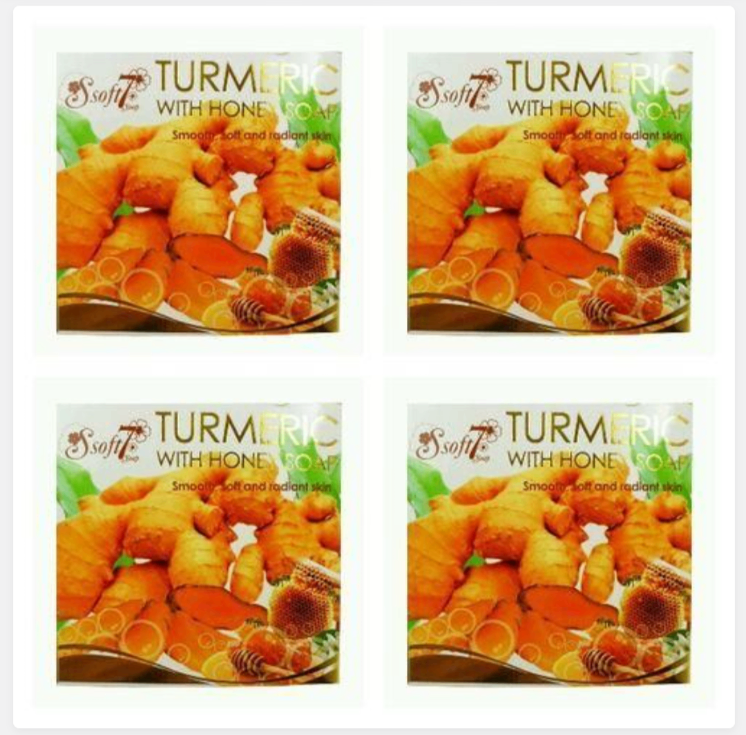 Turmeric with honey soap