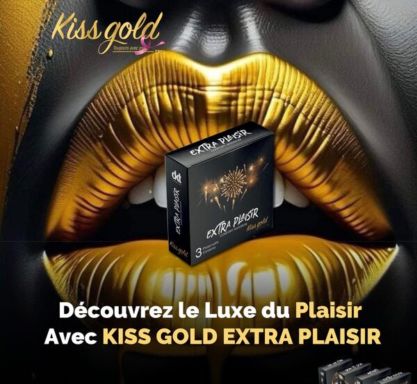 Préservatif kiss gold