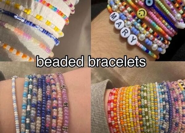 Bracelets colorés faits main