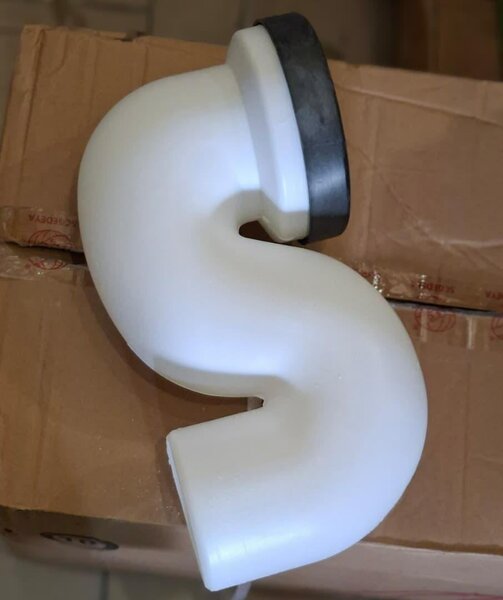Tuyau de siphon en PVC