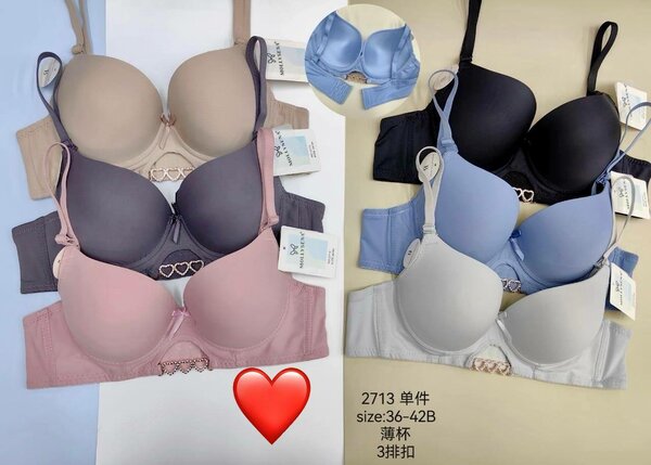 imported single pad bra