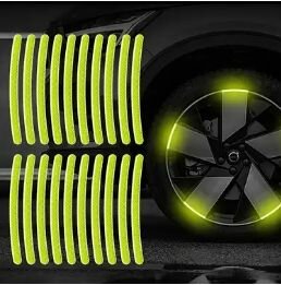 Autocollants de sécurité réfléchissants