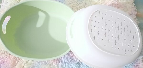 Paniers de rangement colorés