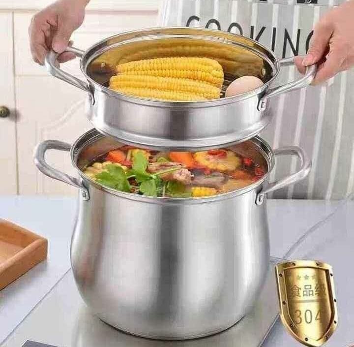 Casserole en acier inoxydable