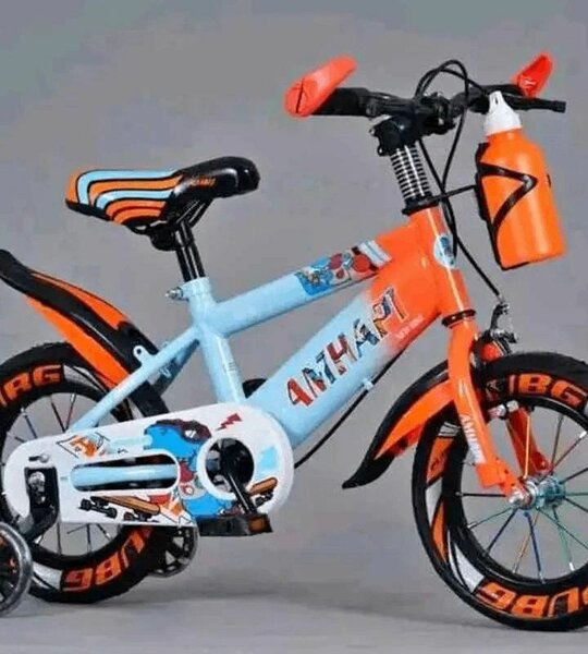Vélo enfant ANYHAT mixte orange 16 pouces