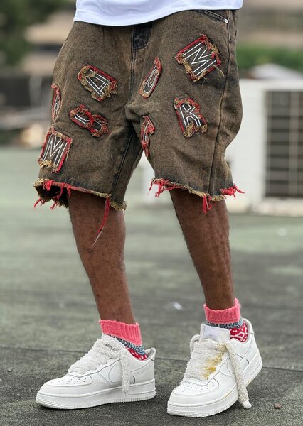 Shorts en jean décontracté