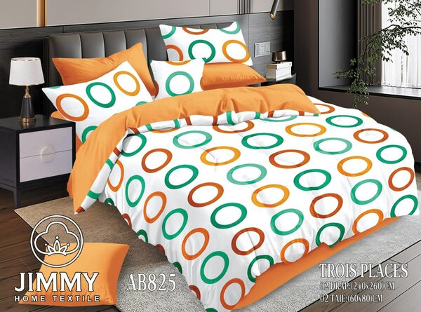 Parure de lit motifs cercles