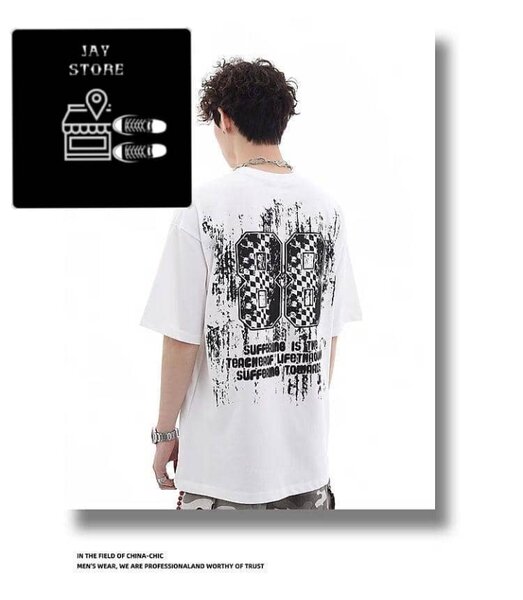 T-shirt streetwear graphique