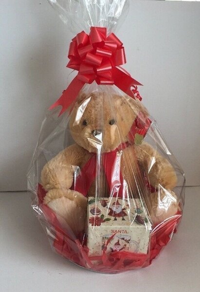 Cadeau ourson et chocolat Saint Valentin