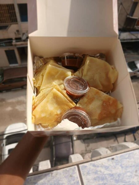Crêpes Gourmet avec Sauces