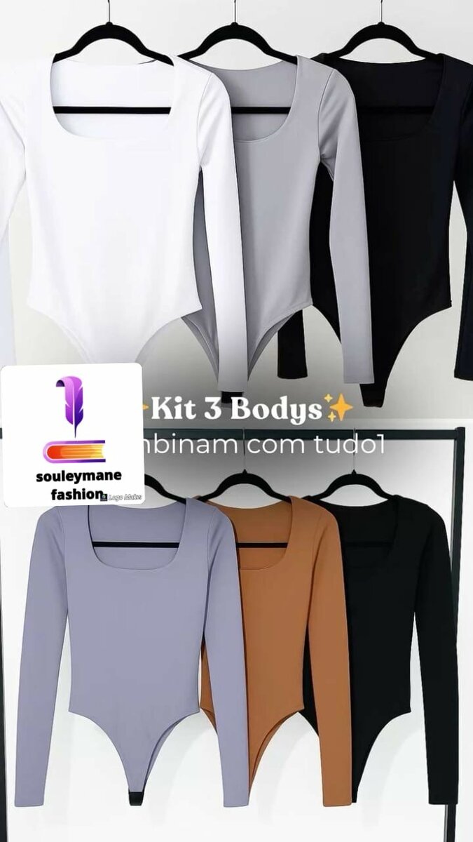 Ensemble de Bodys Femme Chic
