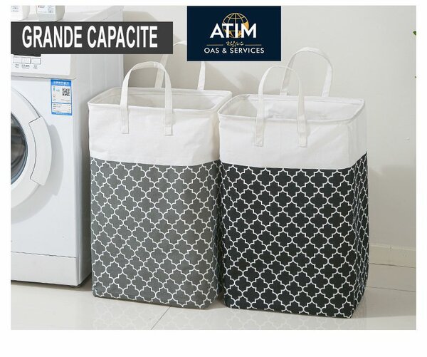 Panier à linge étanche grande capacité