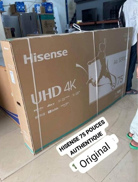 Hisense TV UHD 4K 75 pouces
