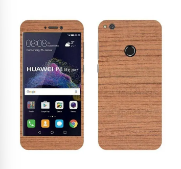 Huawei Honor 8 Lite Rose Wooden Texture Mobile Skin