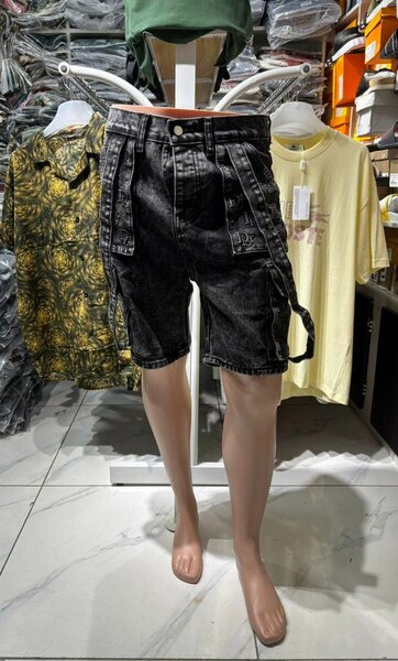 Shorts en jean décontractés pour hommes