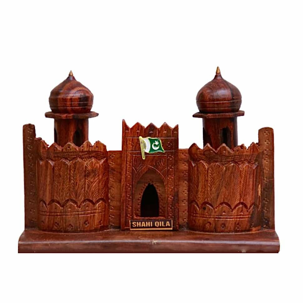 Wooden Shahi Qila Model.