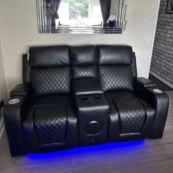 Canapé Relax LED en Cuir