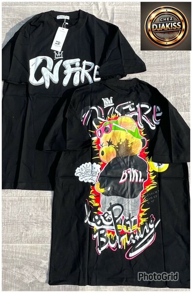 T-shirt graphique tendance