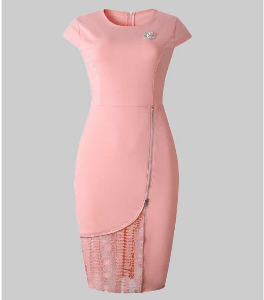 Women's dress plus size women's commuter lace ladies dress