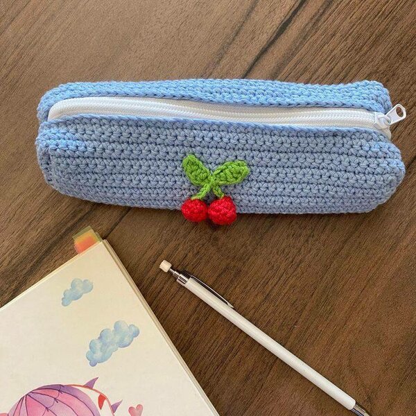 Trousse en Crochet