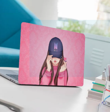 B.T.S Laptop Back Skin Vinyl Stickers Decal for 13 14 15 15.6 inches Laptop