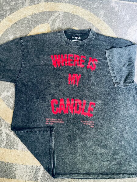 T-shirt  "Where Is My Candle"