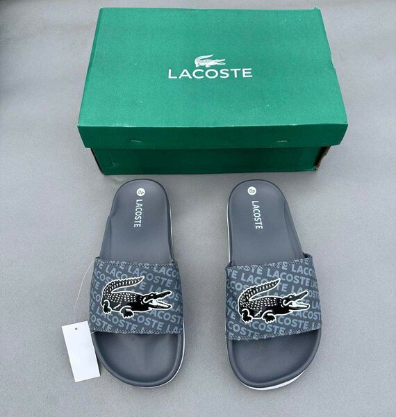 SANDALE LACOSTE EN GOMME