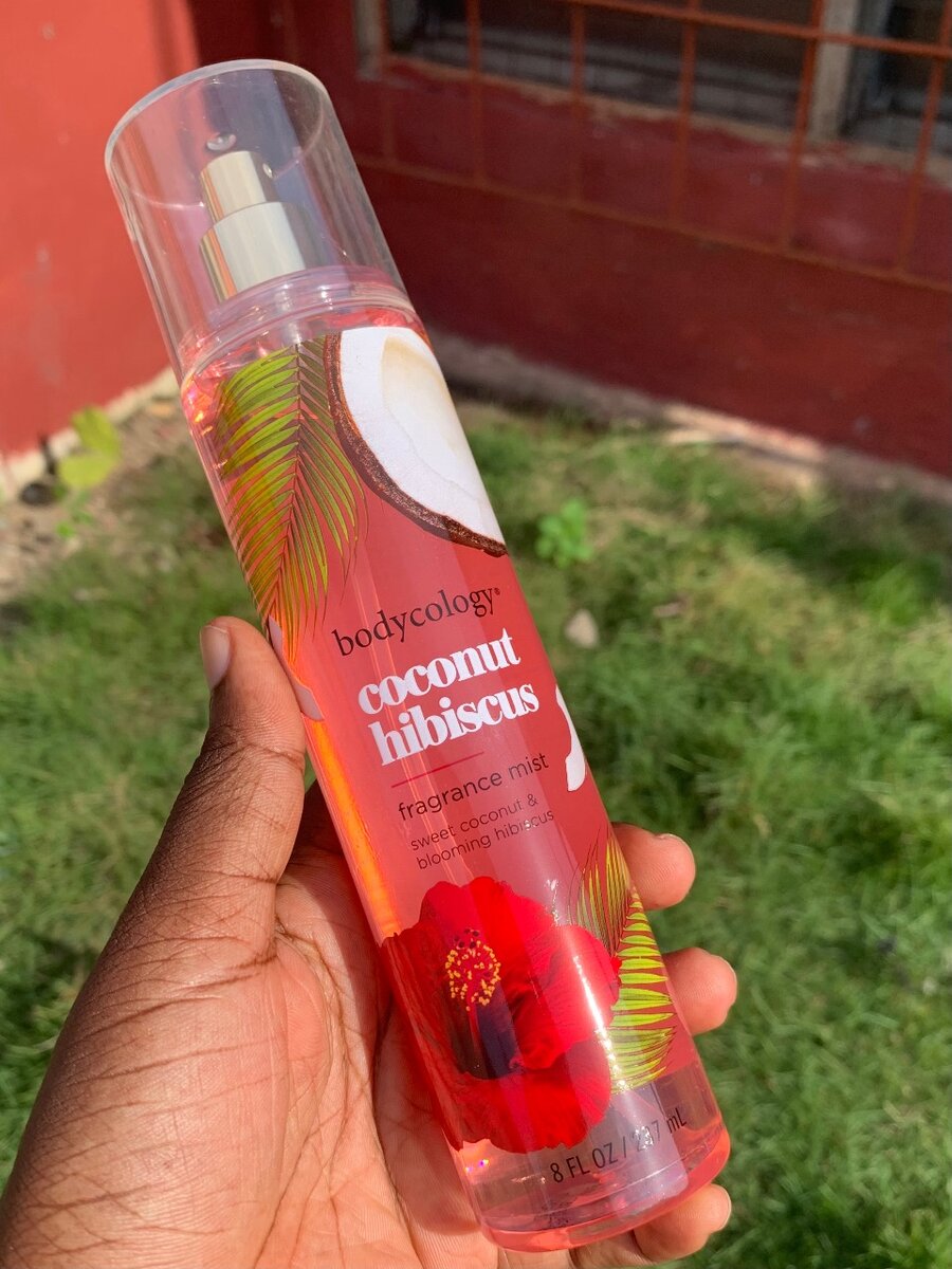 bodycology coconut hibiscus body splash