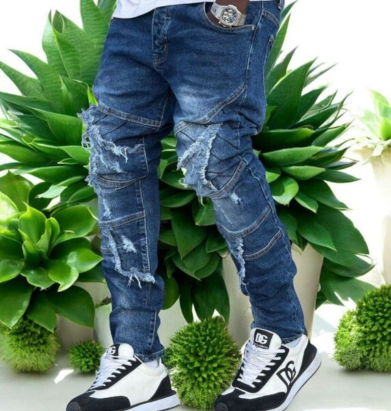 Jeans déchirés pour hommes