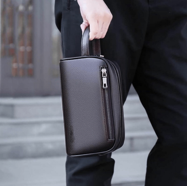 Trousse de Toilette Cuir Homme