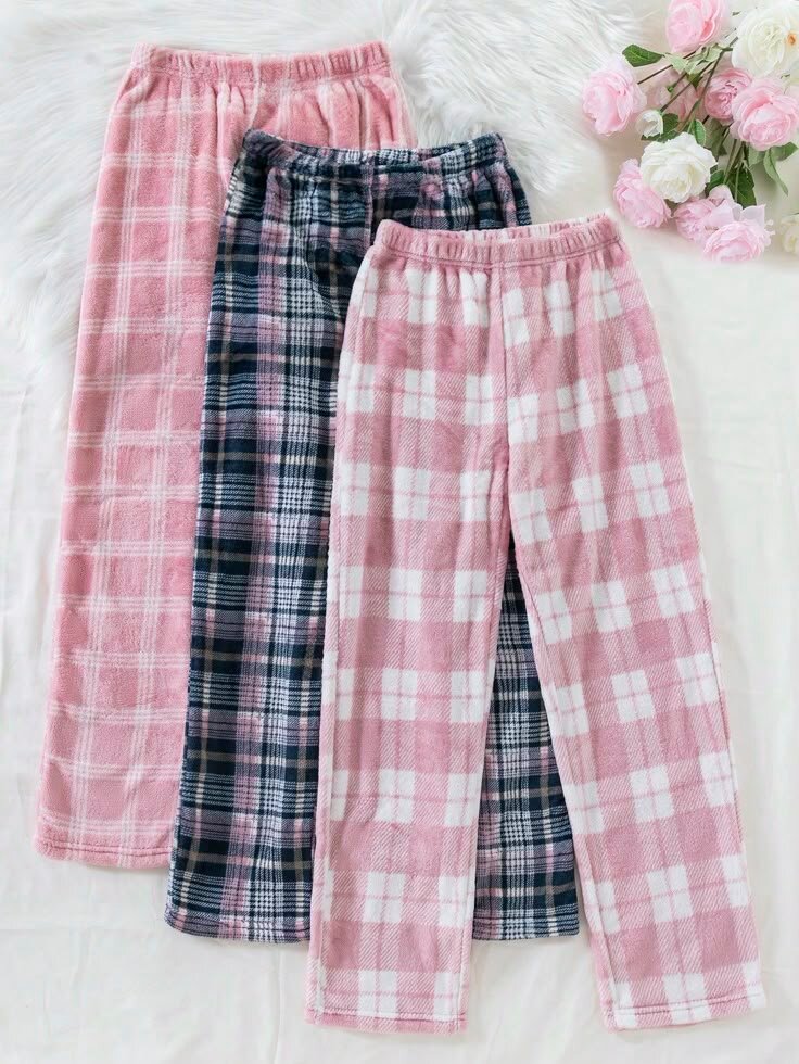 Pantalons de pyjama à carreaux