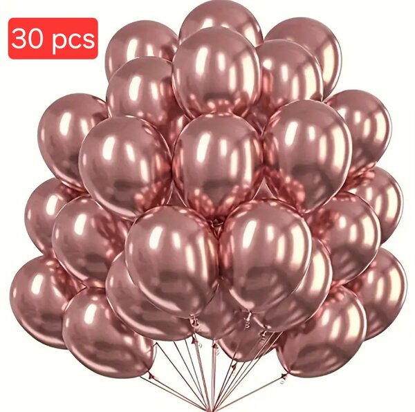 Ballons gonflabe rose M2 30 pc