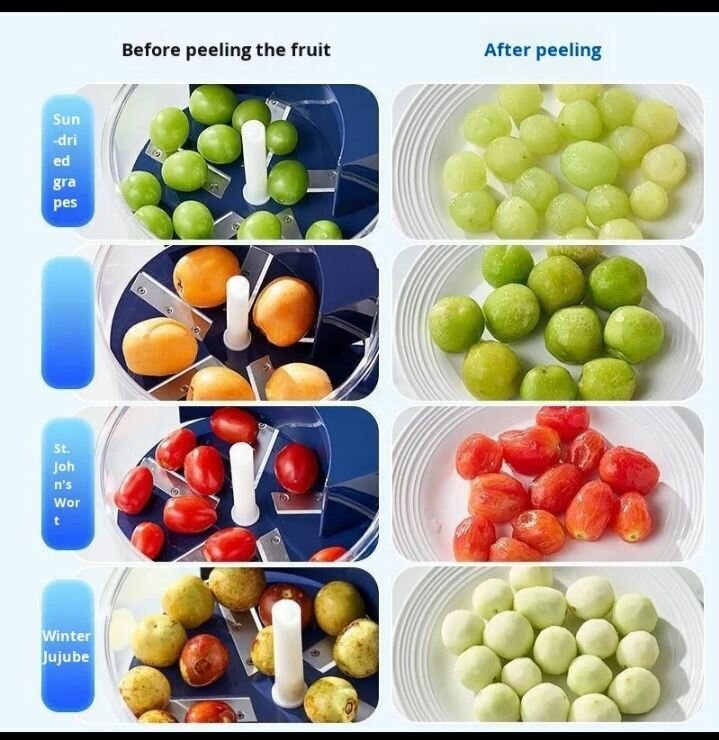 Éplucheur de fruits manuel