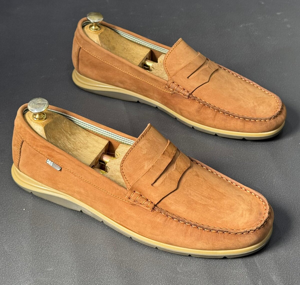 Mocassins en cuir pour hommes