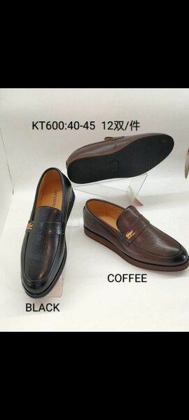 Chaussures en cuir élégantes hommes