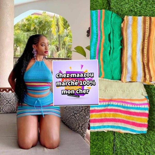 Ensemble Crochet Été Femme