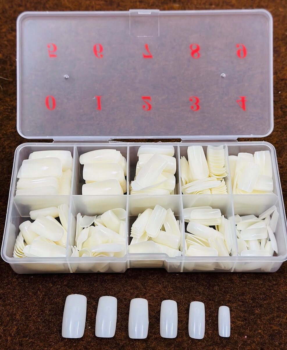 Kit d'ongles à pointe professionnelle