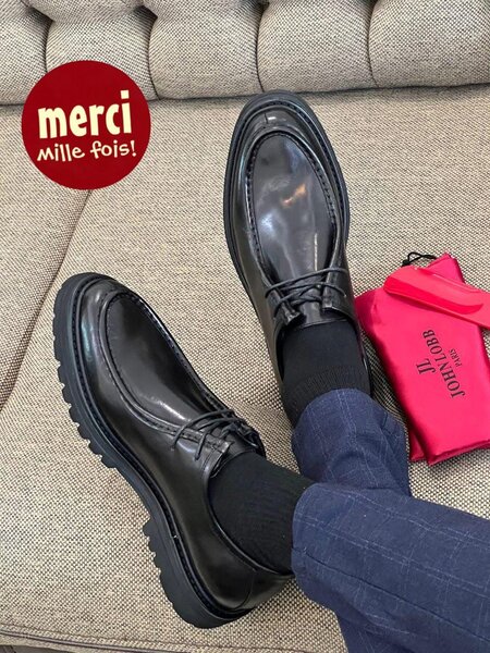 Chaussures en cuir élégantes