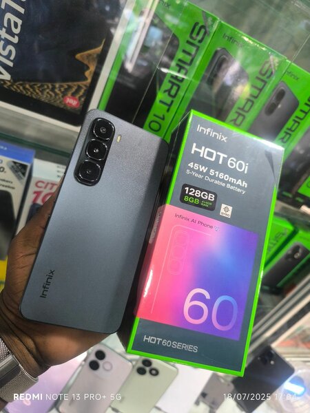 INFINIX HOT 60I 128/4+4 GB RAM